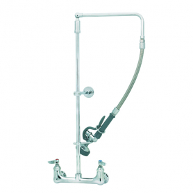 T&amp;S BRASS B-0131-CR-B PRERINSE OVERHEAD RH SWIVEL ARM WALL MOUNT