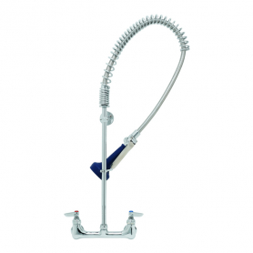 T&amp;S BRASS B-0133-08 EZ-INSTALL PRE-RINSE UNIT:8&quot; WALL MOUNT