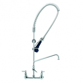 T&amp;S BRASS B-0133-A12-B8CX PRE-RINSE UNIT: 8&quot; C/C WALL MOUNT