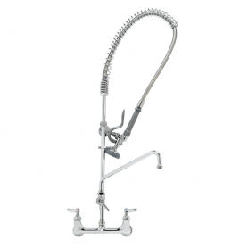 T&amp;S BRASS B-0133-ADF16-B EZ INSTALL PRE-RINSE UNIT:8&quot;WALL MOUNT