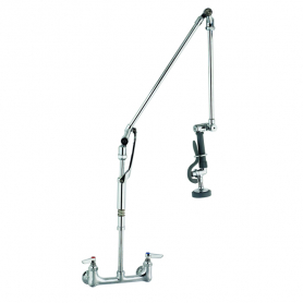 T&amp;S BRASS B-0134 PRE-RINSE ROTO-FLEX DESIGN WALL MOUNT