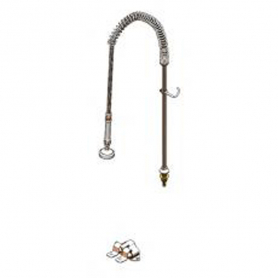 T&amp;S BRASS B-0153 PRE-RINSE RISER ASSEMBLY SPRING ACTION DOUBLE