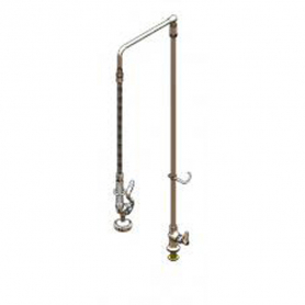 T&amp;S BRASS B-0171-01 PRE-RINSE 18&quot; OVERHEAD RH SWIVEL ARM