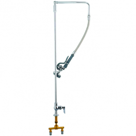 T&amp;S BRASS B-0171 PRE-RINSE OVERHEAD RH SWIVEL ARM SINGLE HOLE