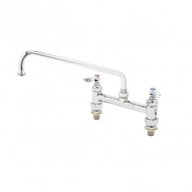 T&amp;S BRASS B-0221-CC-CR  B-0221 DECK MOUNT FAUCET
