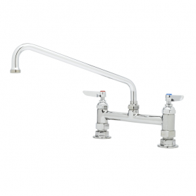 T&amp;S BRASS B-0221-CR B-0221 FAUCET W/ CERAMA CARTRIDGES