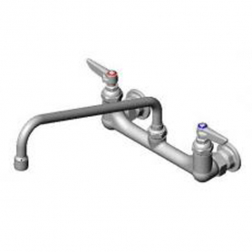 T&amp;S BRASS B-0231-A22-CVH MIXING FAUCET 8&quot; WALL MOUNT ETERNAS 1