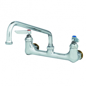 T&amp;S BRASS B-0231-CC DOUBLE PANTRY FAUCET WALL MOUNT 8&quot; CENTER