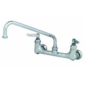 T&amp;S BRASS B-0231-EE  DOUBLE PANTRY FAUCET WALL MOUNT 8" CENTERS