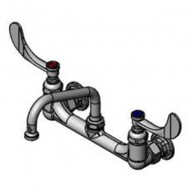 T&amp;S BRASS B-0232-WH4 8" WALL MNT MIXING FAUCET ETERNA CARTRIDGE