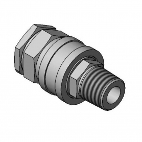 T&amp;S BRASS B-0273-QD WASH DOWN QUICK-SELF-CLOSING DISCONNECT