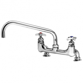 T&amp;S BRASS B-0293-01 BIG-FLO MIXING FAUCET 8" DECK MOUNT
