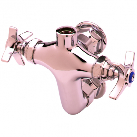 T&amp;S BRASS B-0315-LN VERTICAL DOUBLE RIGID BASE PANTRY FAUCET