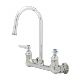 T&amp;S BRASS B-0330CR-PRISON DOUBLE PANTRY FAUCET WALL  8&quot; CENTERS