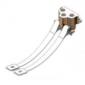 T&amp;S BRASS B-0504-SL DOUBLE PEDAL VALVE WALL MOUNT 1/2" NPT