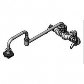 T&amp;S BRASS B-0599-CR DOUBLE PANTRY FAUCET WALL MOUNT