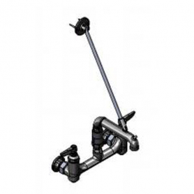 T&amp;S BRASS B-0665-BSTP-CVB SERVICE SINK FAUCET8" WALL MOUNT