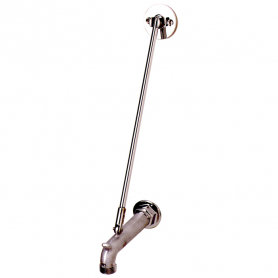 T&amp;S Rough Chrome Service Sink Spout