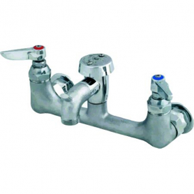 T&amp;S 8&quot; Rough Chrome Service Sink Faucet with Vacuum Breaker