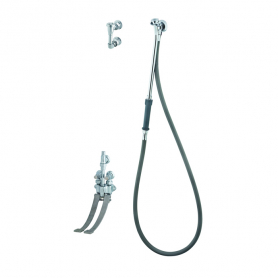 T&amp;S BRASS B-0676 BEDPAN WASHER PEDAL VALVE VACUUM BREAKER