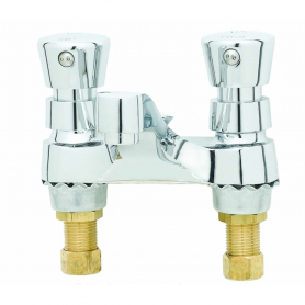 T&amp;S BRASS B-0831-VF05 METERING FAUCET DECK MOUNT 4" CENTERS