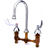 T&amp;S BRASS B-0865-04 MEDICAL FAUCET CONCEALED BODY 8&quot; CENTERS