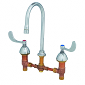 T&amp;S BRASS B-0867-04 MEDICAL FAUCET CONCEALED BODY 8&quot; CENTERS