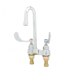 T&amp;S BRASS B-0892-CR-WS MEDICAL FAUCET DECK MOUNT RIGID GOOSENECK