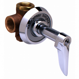 T&amp;S BRASS B-1097 SHOWER DIVERTER VALVE 1/2&quot; NPT INLET &amp; OUTLETS