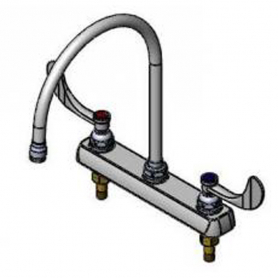 T&amp;S BRASS B-1120-135X-WH4 8&quot; WORKBOARD FAUCET DECK MOUNT