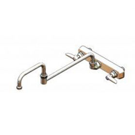 T&amp;S BRASS B-1137  WORKBOARD FAUCET WALL MOUNT 8&quot; CENTERS