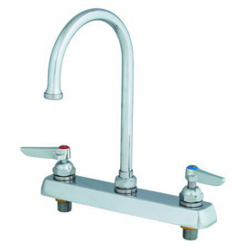 T&amp;S BRASS B-1142 WORKBOARD FAUCET DECK MOUNT 8&quot; CENTERS