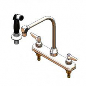 T&amp;S BRASS B-1173 WORKBOARD FAUCET DECK MOUNT 8&quot; CENTERS