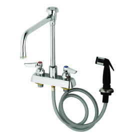 T&amp;S BRASS B-1177 WORKBOARD FAUCET DECK MOUNT 4&quot; CENTERS
