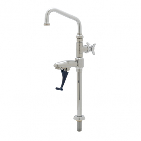T&amp;S BRASS B-1225 GLASS PITCHER FILLER PUSH BACK DESIGN