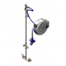 T&amp;S BRASS B-1433-04 HOSE REEL ASSEMBLY CLOSED 30' HOSE REEL