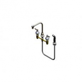T&amp;S BRASS B-2347-06 MEDICAL FAUCET W/ SIDE SPRAY 8&quot; CENTERS