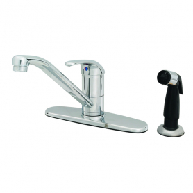 T&amp;S BRASS B-2730-WS SINGLE LEVER FAUCET 48&quot; SIDE SPRAY 9&quot;
