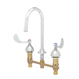 T&amp;S BRASS B-2865-LF05 8&quot; CONCEALED MIXING FAUCET 4&quot; WRIST HAND
