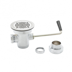 T&amp;S BRASS B-3952-XS WASTE DRAIN VALVE SHORT TWIST HANDLE