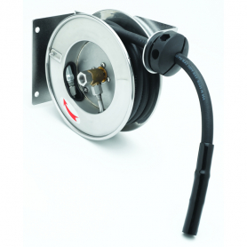 T&amp;S BRASS B-7102 HOSE REEL 3/8&quot; ID X 12 FT HOSE OPEN STAINLESS
