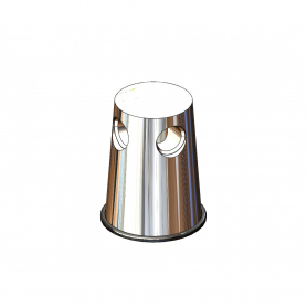 T&amp;S BRASS BL-4100-0 TURRET WITH TWO 90 DEGREE SIDE OUTLETS