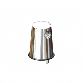 T&amp;S BRASS BL-4102-02 VANDAL RESISTANT TURRET WITH (2) 180 DEGREE