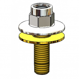 T&amp;S BRASS BL-4249 PANEL FLANGE SUPPLY NIPPLE BL4250-03BL-5500-07
