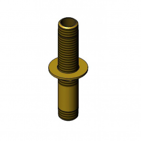 T&amp;S BRASS BL-5500-12 SUPPLY NIPPLE &amp; LOCK NUT