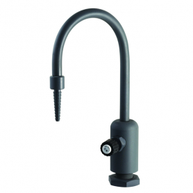 T&amp;S BRASS BL-9505-02 LAB FAUCET SINGLE CONTROL GREY PVC