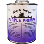 BS8105, PURPLE PRIMER  - 1/2 Pint Brush in Cap Bottles - (Case)