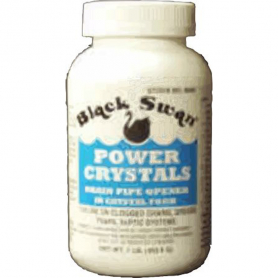 POWER CRYSTALS DRAIN OPENER  - 1 Pound Bottles - (Case of 12)