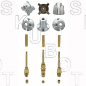 Replacement Central Brass Long #073 Rebuild Kit 3 Valve