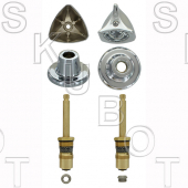 Crane-Repcal* 2 Vlve Rebuild Kit W/ RH &amp; LH Stem Assemblies
